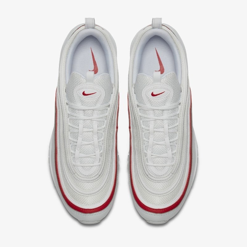 Nike air max 97 og cheap pure platinum/white-university red